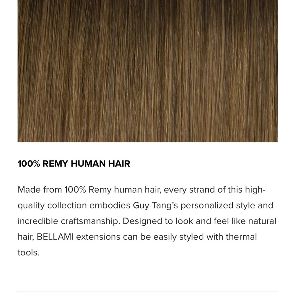 GUY TANG 22’ inch Clip Extensions BALAYAGE #2/6